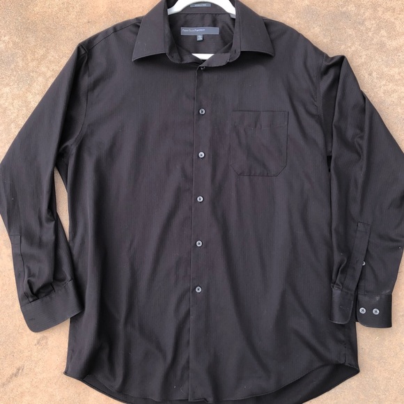 PERRY ELLIS WRINKLE FREE BUTTON DOWN XL 17 35/35 - Picture 5 of 8